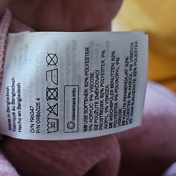 NWT pink size small H&M coat - Picture 4 of 4